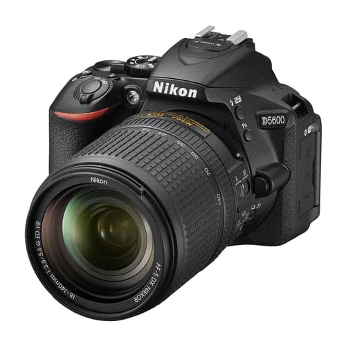 Nikon D5600 + AF-P 18-55 VR DSLR Camera - Black